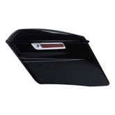 HR3 VIVID BLACK CVO Stretched Saddlebags For 14-23 Harley Touring